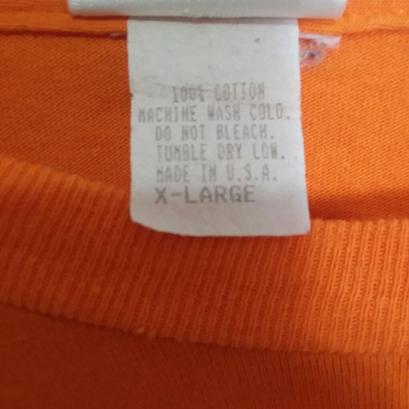 Vintage men's orange golden nugget t shirt XL - Picture 6 of 6